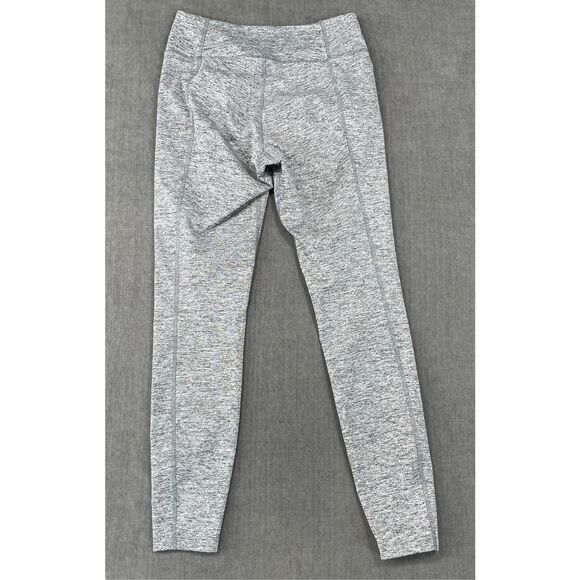 Nike Dri Fit Leggings Women M Gray Athletic Stretch Workout Pants Athleisure - Picture 7 of 8